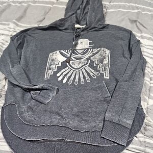 White Crow Hoodie Size Small